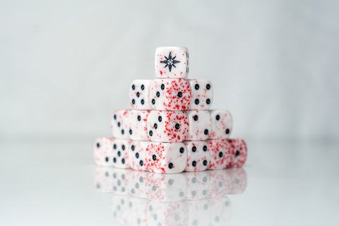 Preorder - Bloody Ritual D6 Sci-Fi Dice 20Stk