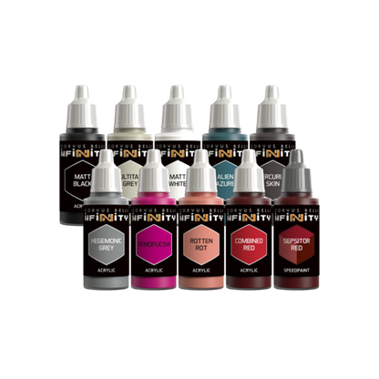 Preorder - Infinity Combined Army Paint Set Harbinger Paramedic exclusive