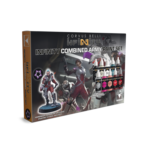 Preorder - Infinity Combined Army Paint Set Harbinger Paramedic exclusive