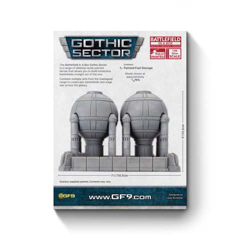 Preorder - Gothic Sector: Castograd Fuel Storage (x1)