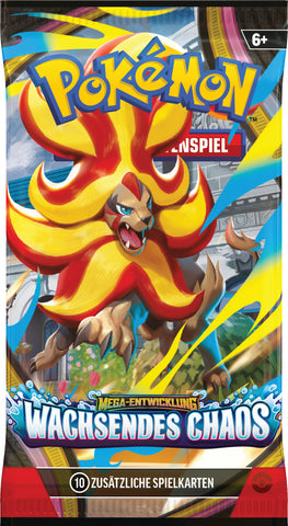 Pokemon ME04 Wachsendes Chaos Booster