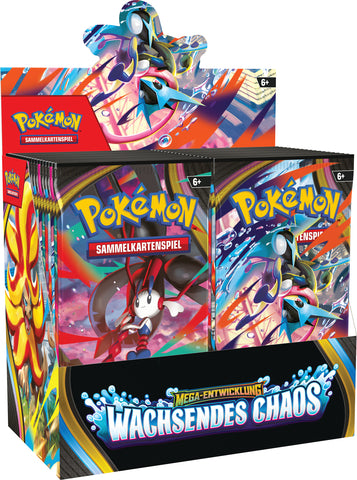 Pokemon ME04 Wachsendes Chaos Display