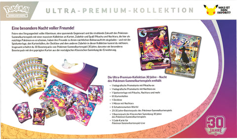 Preorder - Pokemon TCG 30 Jahre Ultra-Premium-Kollekt Nacht