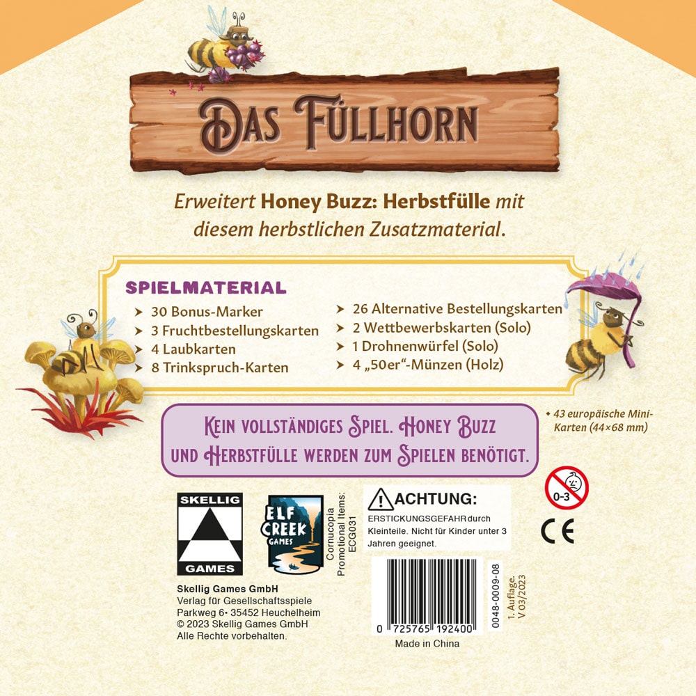 Preorder - Honey Buzz – Herbstfülle: Füllhorn [Mini-Erweiterung]