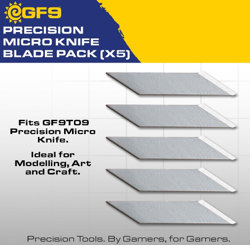 Precision Micro Knife Blade Pack (x5)