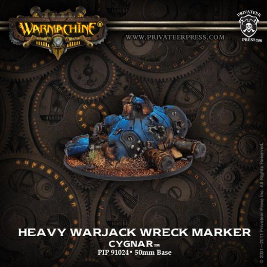 Cygnar Heavy Warjack Marker