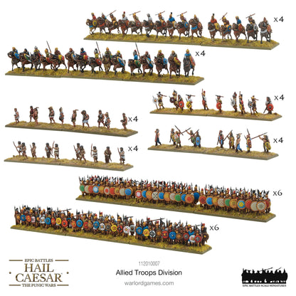 Hail Caesar Epic Battles: Allied Troops Division