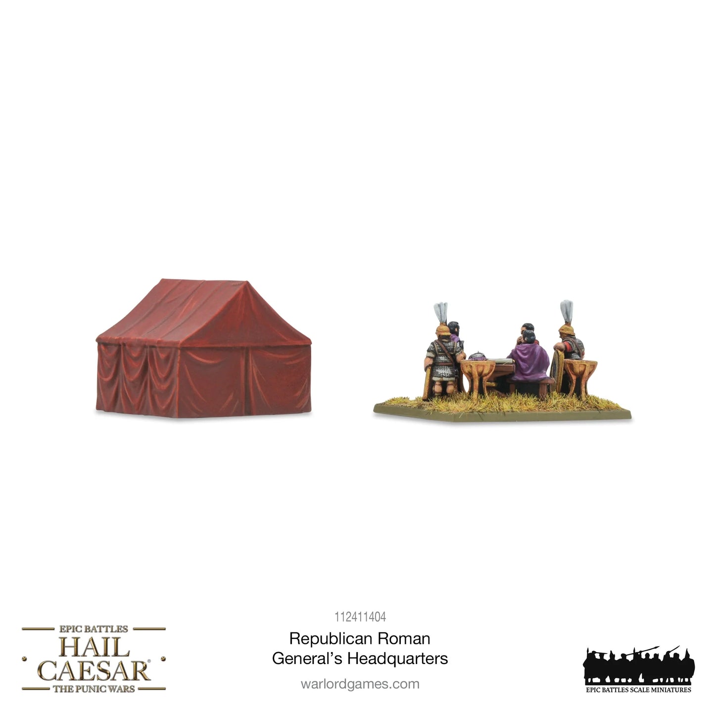 Preorder - Hail Caesar Epic Battles: Roman Generals Headquarters