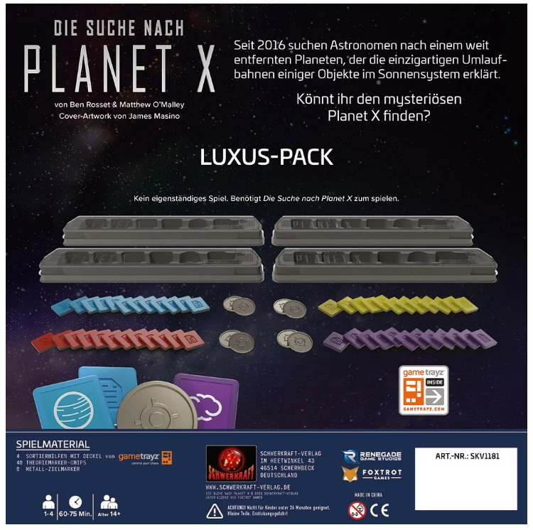 The Search for Planet X: Luxury Pack 