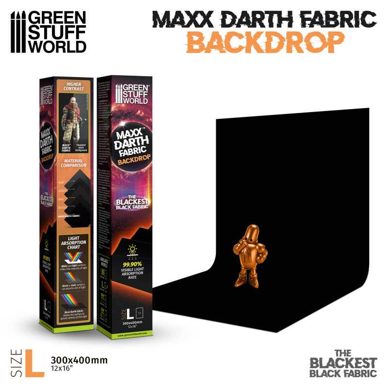 MAXX DARTH BLACK - PHOTO BACKGROUND 300X400MM