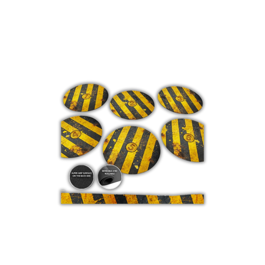 Danger Zone WH40K Neoprene Objective Markers