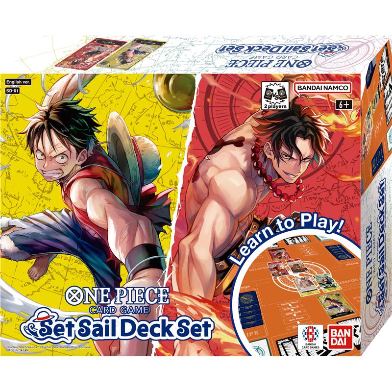 Preorder -  TCG One Piece Card Game Set Sail Deck [SD-01]