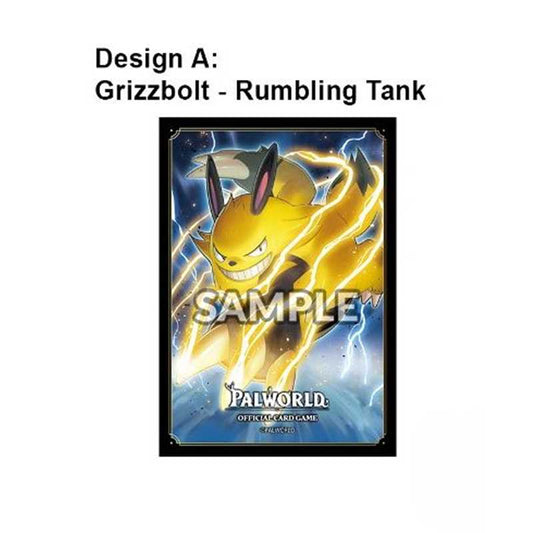 Card Sleeves Vol. 1 Palworld OFFICIAL CARD GAME - Grizzbolt – Rumbling Tank