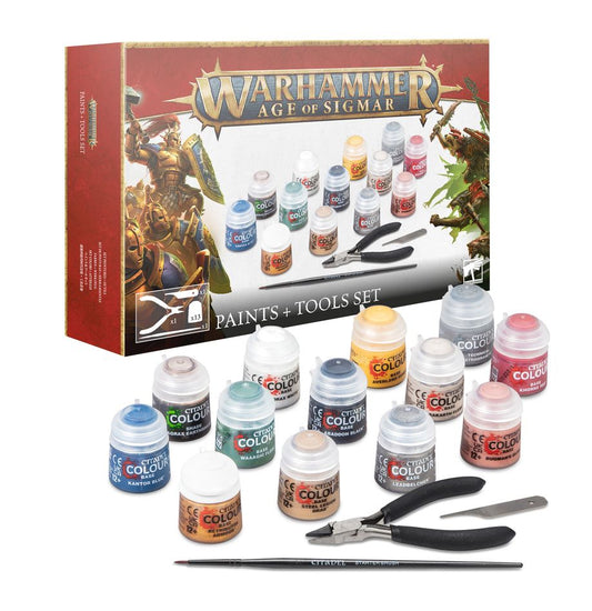 Warhammer Age of Sigmar: Farben + Werkzeuge