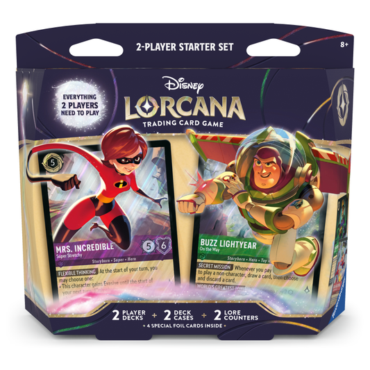 Preorder - Disney Lorcana TCG - Wilds Unknown: 2-Player Starter Set - EN