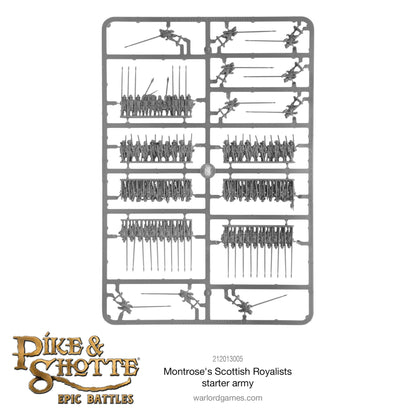 Pike & Shotte Epic Battles: Montrose's Scottish Royalists Starter Army