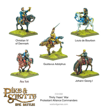 Preorder - Pike & Shotte Epic Battles - Thirty Years War Protestant Alliance Commanders