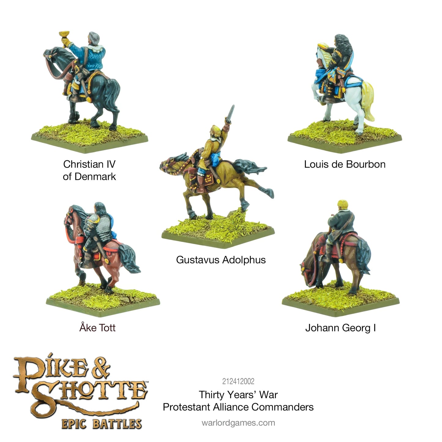 Preorder - Pike &amp; Shotte Epic Battles - Thirty Years War Protestant Alliance Commanders