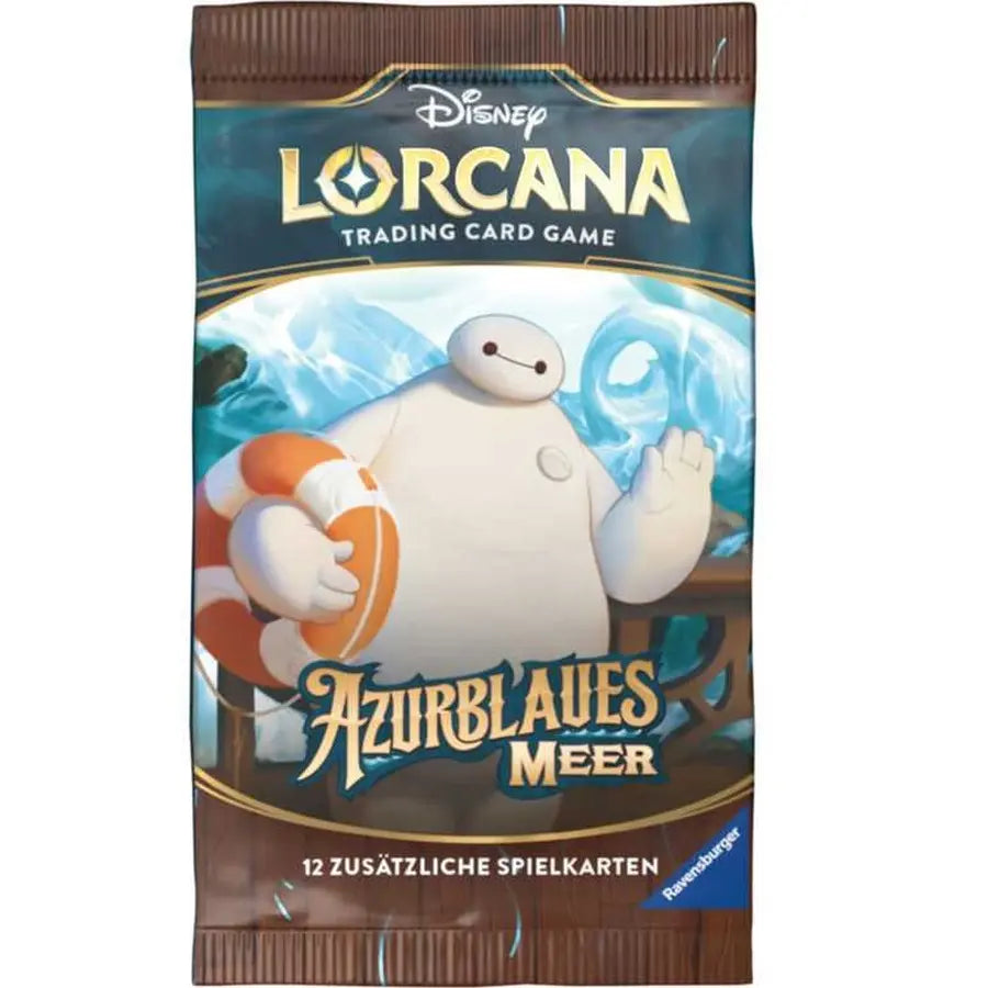 Disney Lorcana: Set 6 - Azurite Sea - 1 Booster Packs (Deutsch) - Zufällige Auswahl