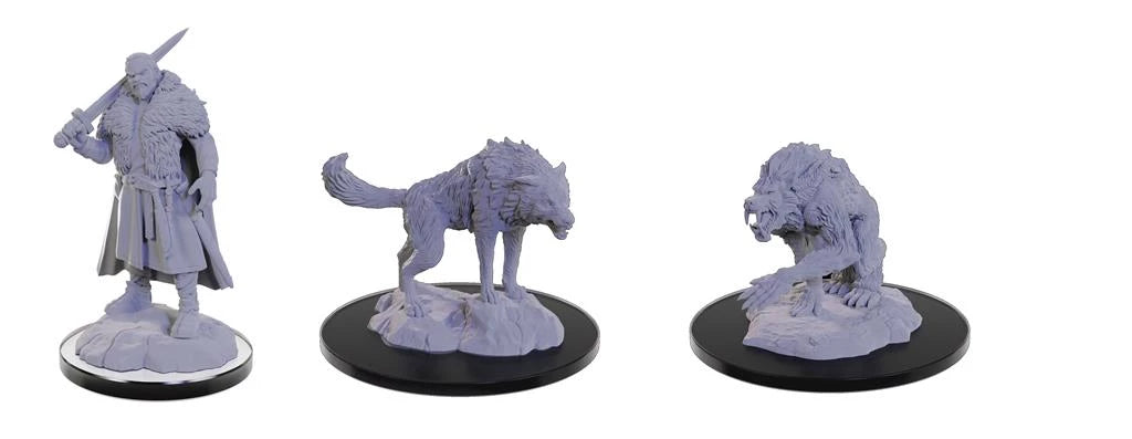 D&D Nolzurs Marvelous W22 Minis Loup Garou