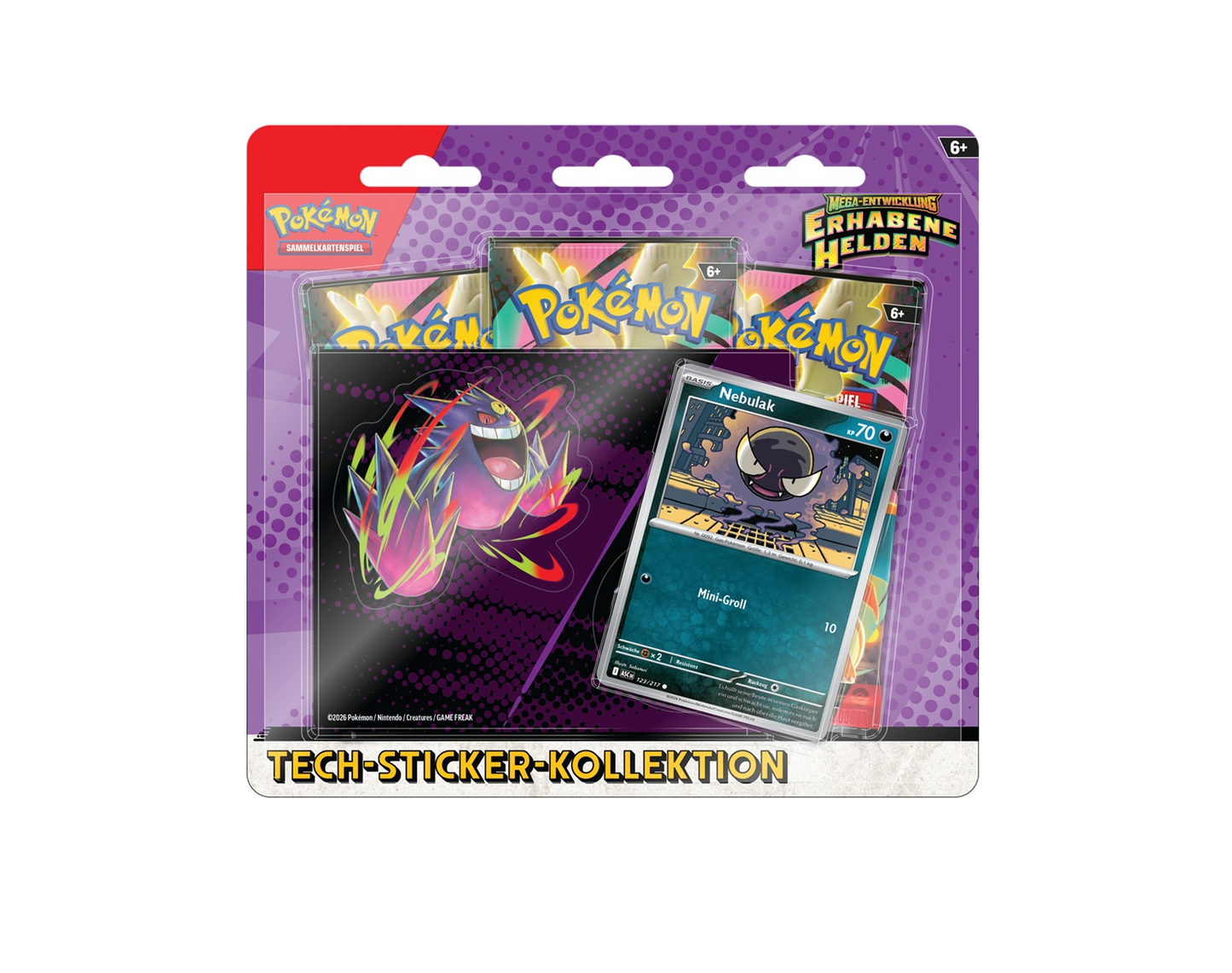 Preorder - Pokémon Cards ME2.5 Erhabene Helden Techst. DE - 1 Stück