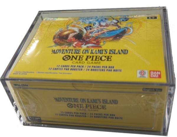 Premium Acrylic Display Case One Piece Booster Box