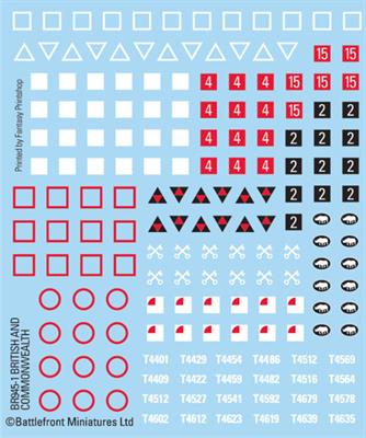 British and Commonwealth Decals