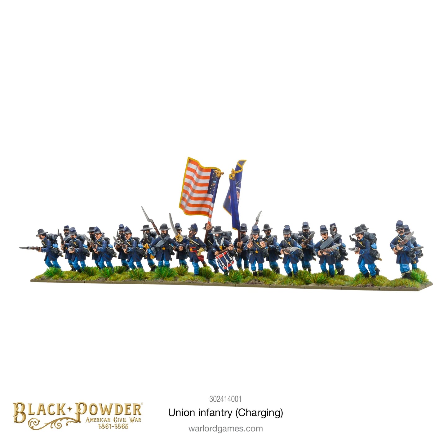 Preorder - American Civil War: Infantry Regiment Charging