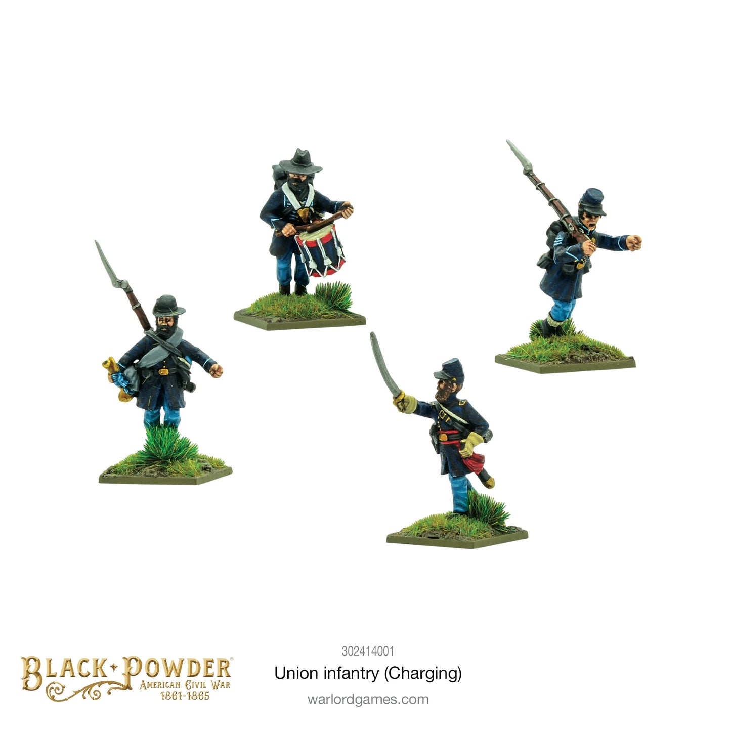 Preorder - American Civil War: Infantry Regiment Charging