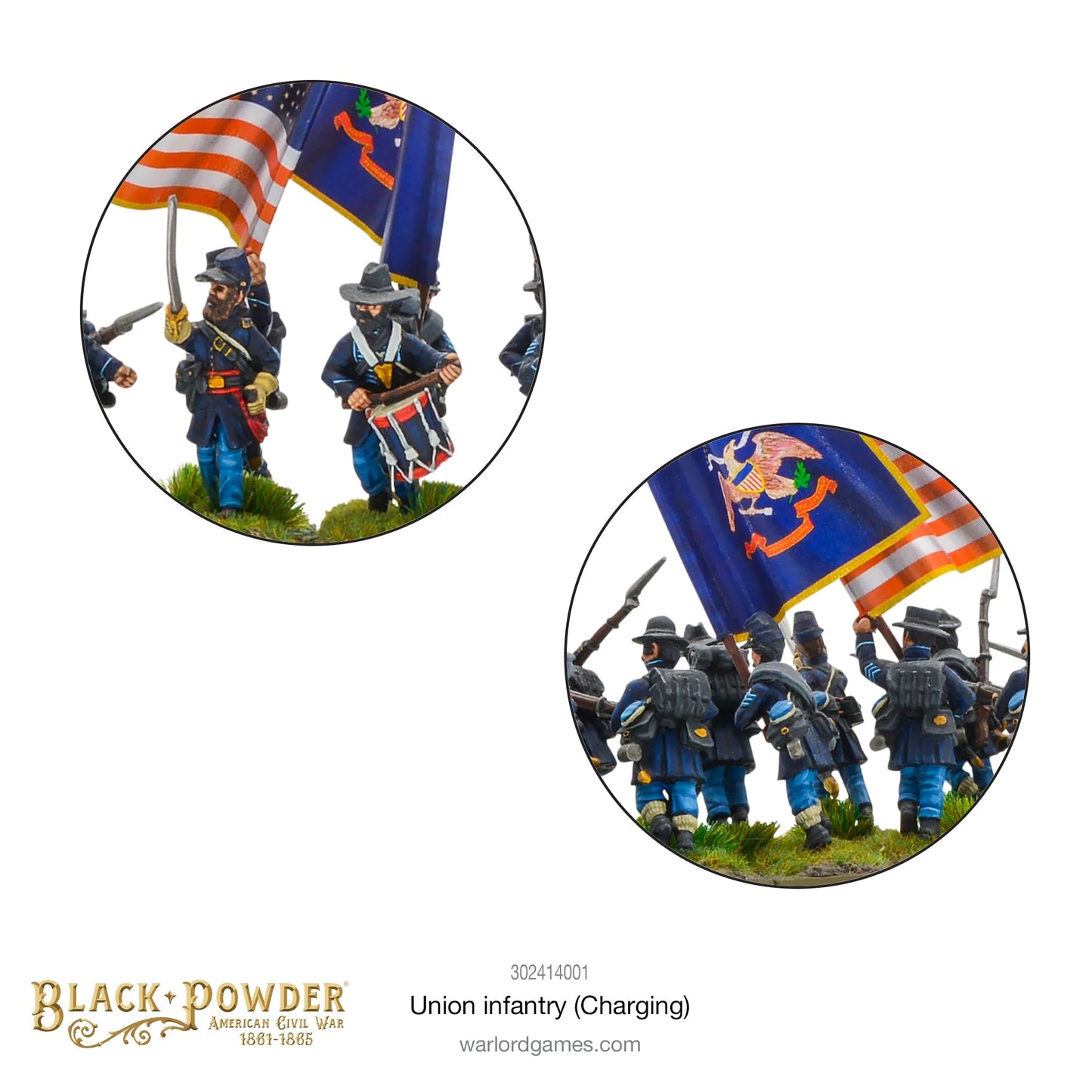 Preorder - American Civil War: Infantry Regiment Charging