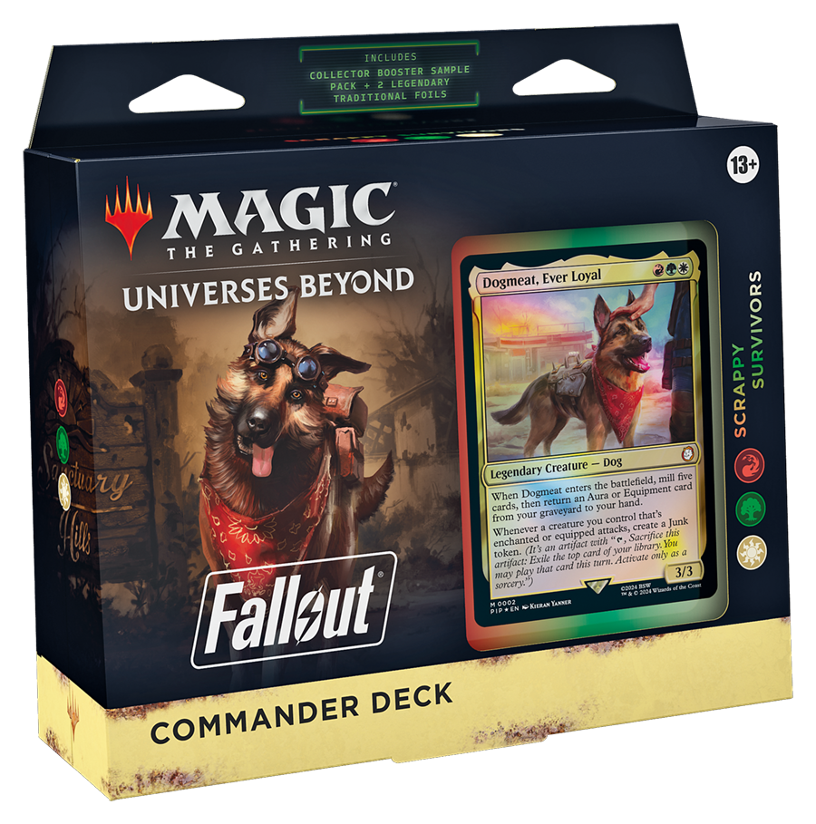 Universes Beyond: Fallout Commander Deck - Scrappy Survivors (ENG)
