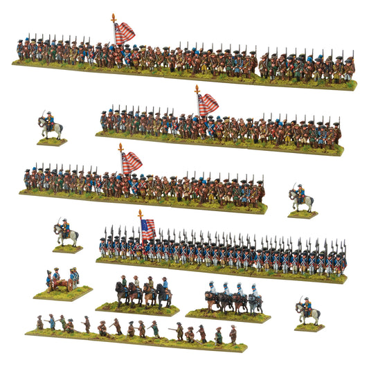 Preorder - Black Powder Epic Battles: Revolution! - Continental Army Brigade