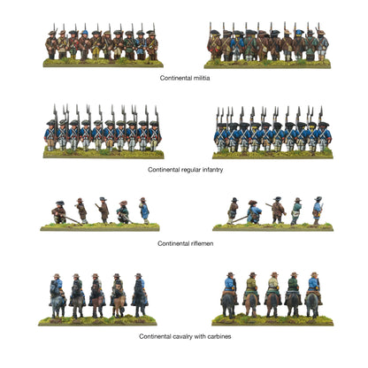 Preorder - Black Powder Epic Battles: Revolution! - Continental Army Brigade