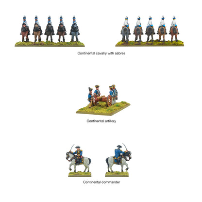 Preorder - Black Powder Epic Battles: Revolution! - Continental Army Brigade