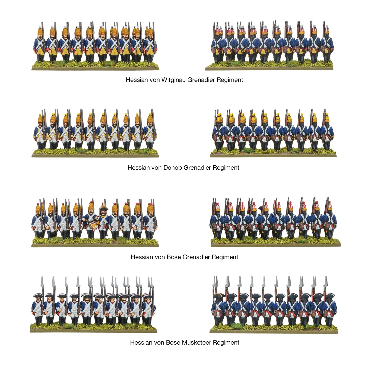 Preorder - Black Powder Epic Battles: Revolution! - Hessians & Allies Brigade