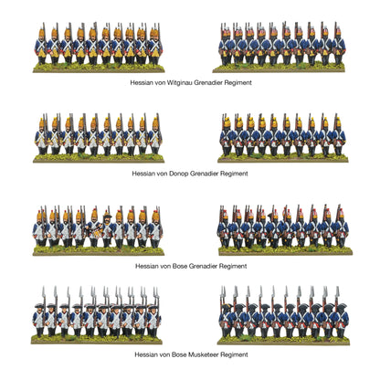 Preorder - Black Powder Epic Battles: Revolution! - Hessians & Allies Brigade