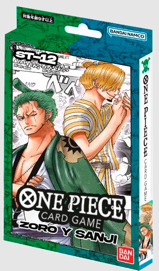 Preorder - ONE PIECE TCG - ZORO AND SANJI STARTER EN 12