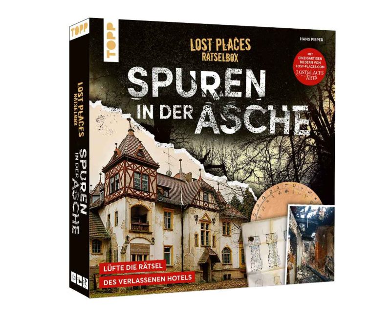 Lost Places Rätselbox – Spuren in der Asche