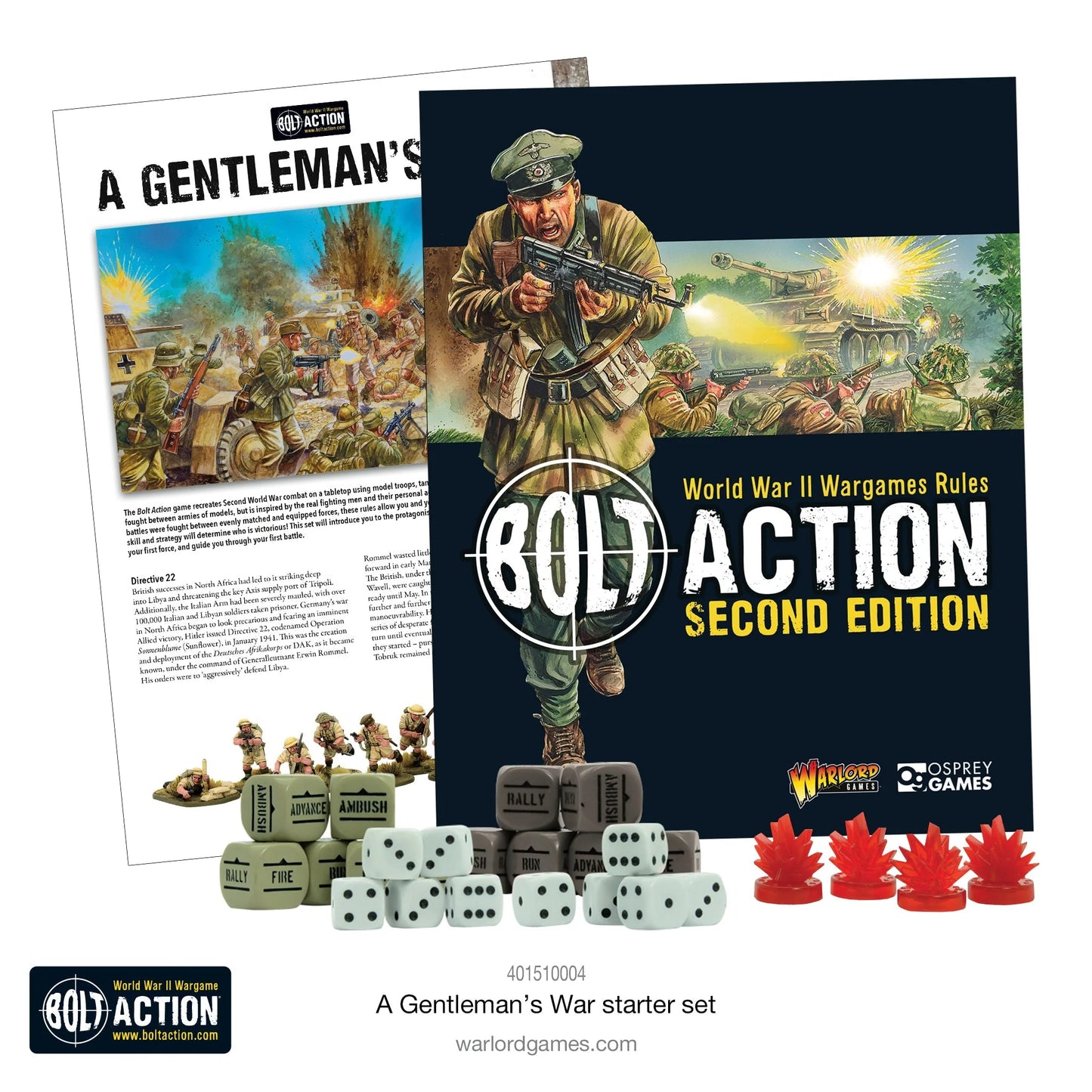 A Gentleman's War (German) - Bolt Action starter se