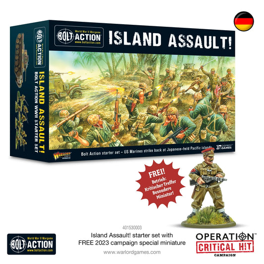 Operation Critical Hit: Island Assault! - German
