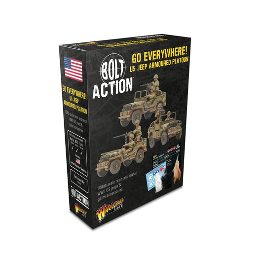Preorder -  Go Everywhere! US Jeep Armoured Platoon