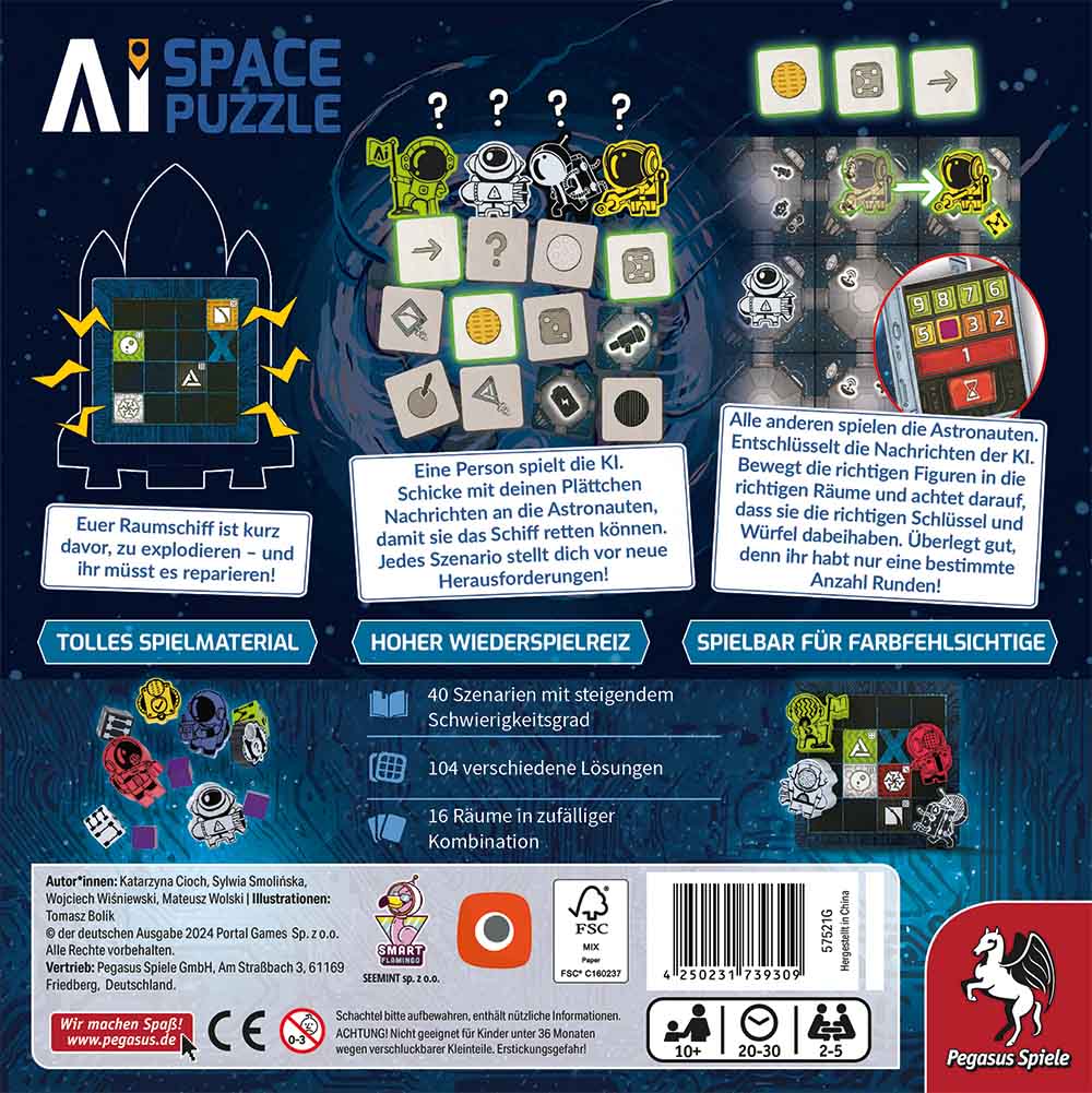 AI Space Puzzle (Portal Games)