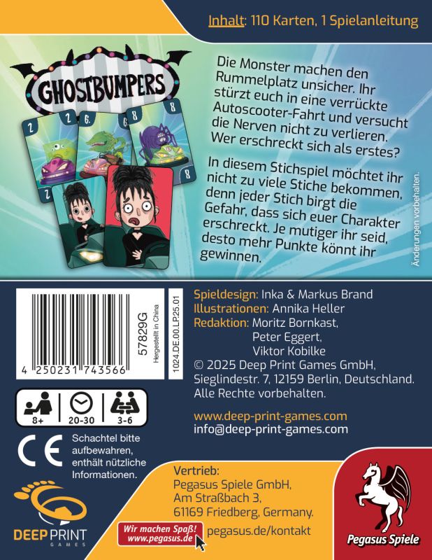 Preorder - Ghostbumpers (Deep Print Games)