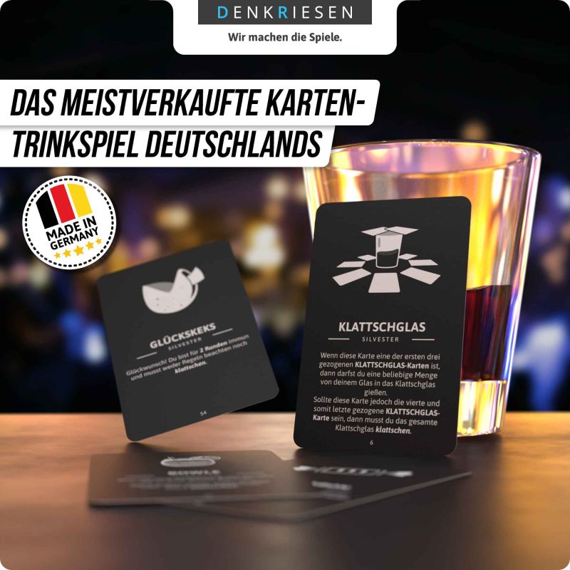 klattschen – SILVESTER EDITION "Das wahrscheinlich beste Trinkspiel aller Zeiten"