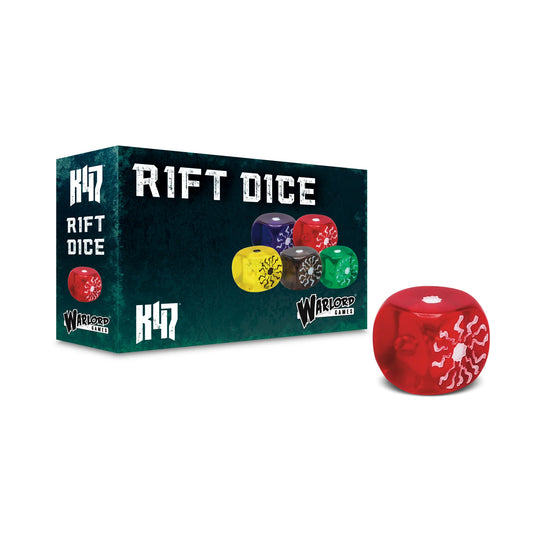 Preorder - Konflikt '47 Rift Dice - Red