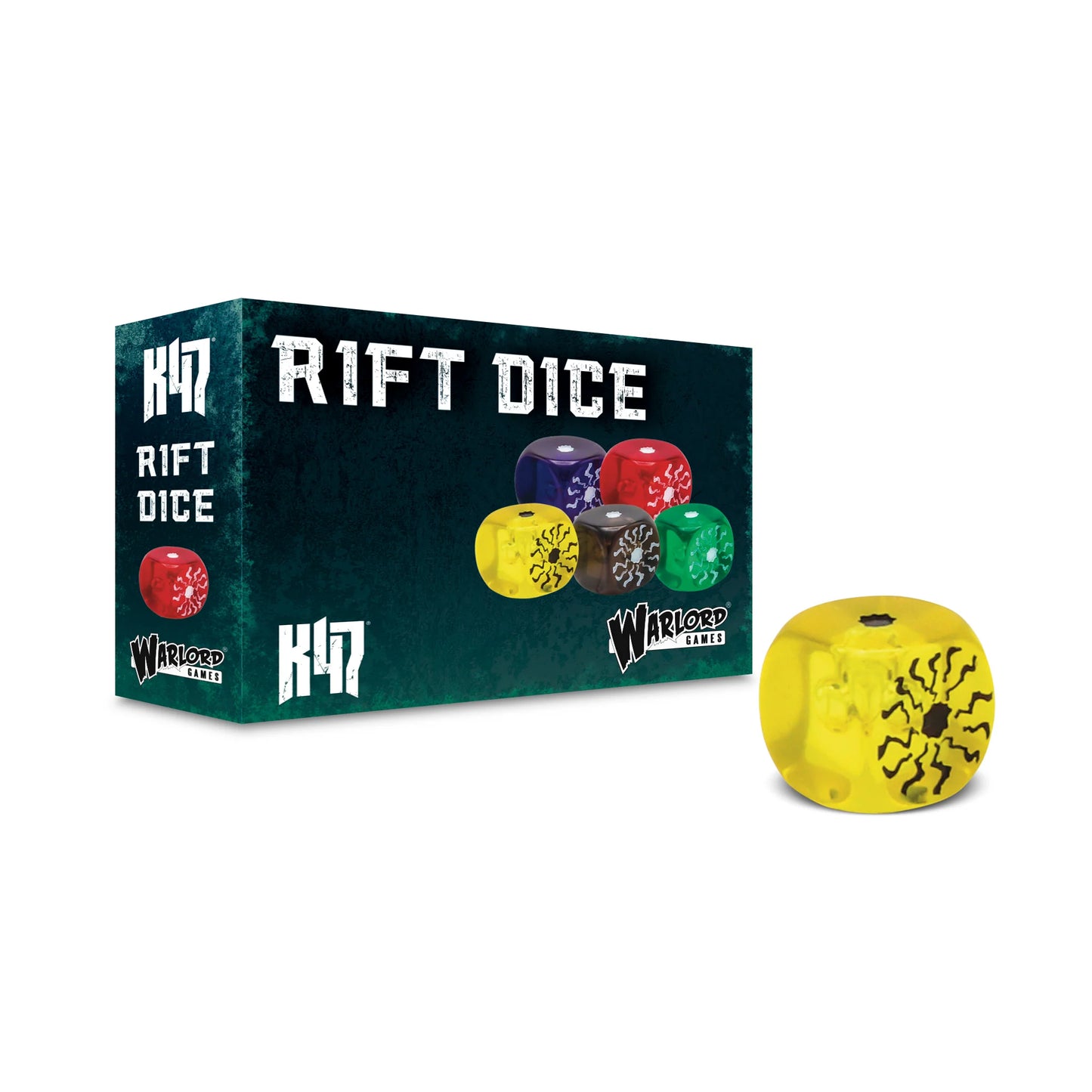 Preorder - Konflikt '47 Rift Dice - Yellow