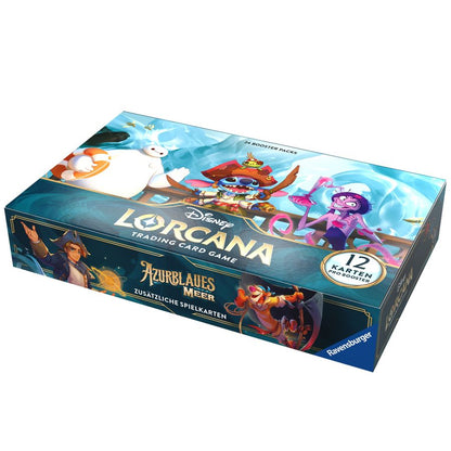 Disney Lorcana: Set 6 - Azurite Sea - Display mit 24 Booster Packs (Deutsch) - Trading Cards