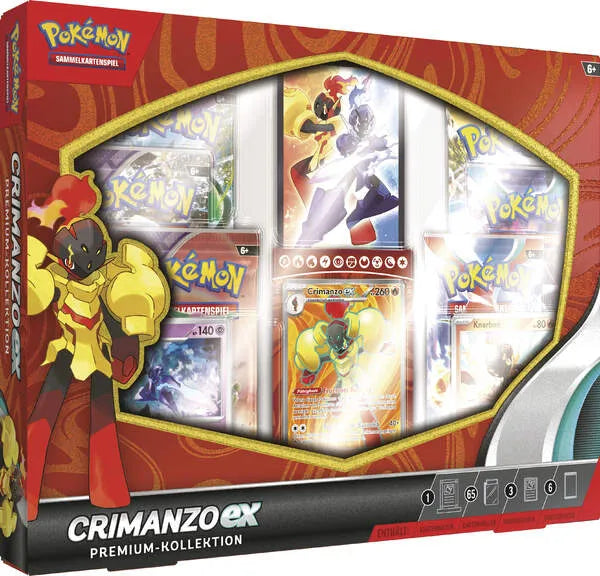 Preorde - Pokémon Cards Crimanzo EX Premium Kollektion D