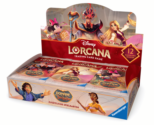Preorder - Disney Lorcana: Set 8 - Dömäne von Dschafar - Display mit 24 Booster Packs (Deutsch) - Trading Cards