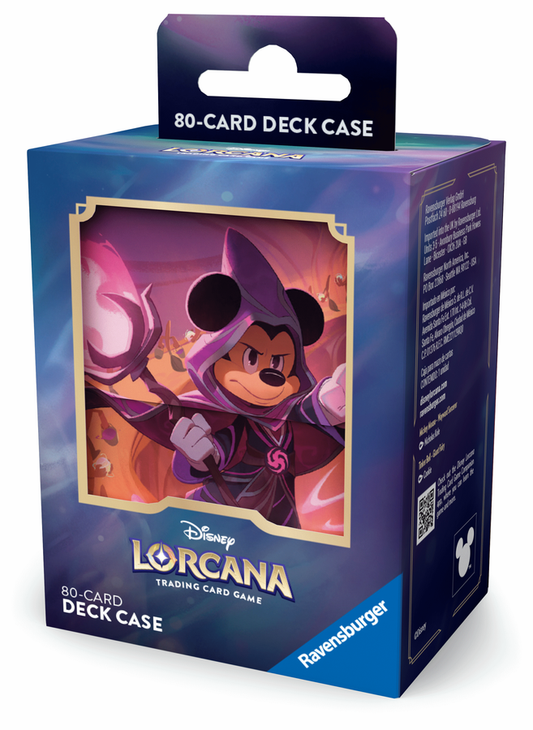 Preorder - Disney Lorcana: Set 8 - Domäne von Dschafar: Deck Case Mickey Mouse - Wayward Sorcerer